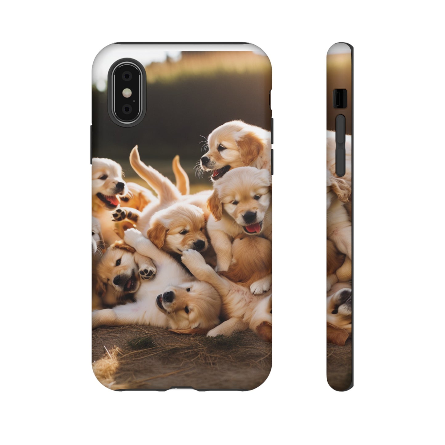Tough Cases Golden Retriever Puppies