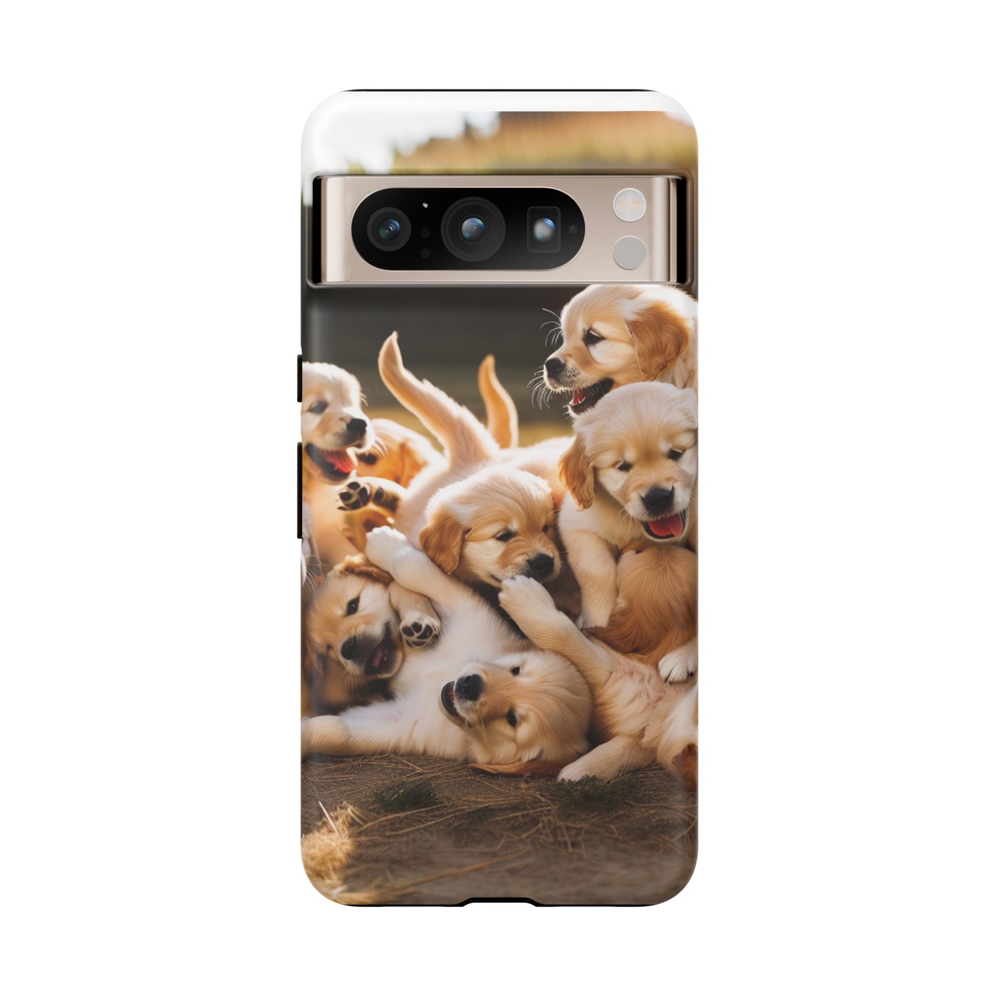 Tough Cases Golden Retriever Puppies