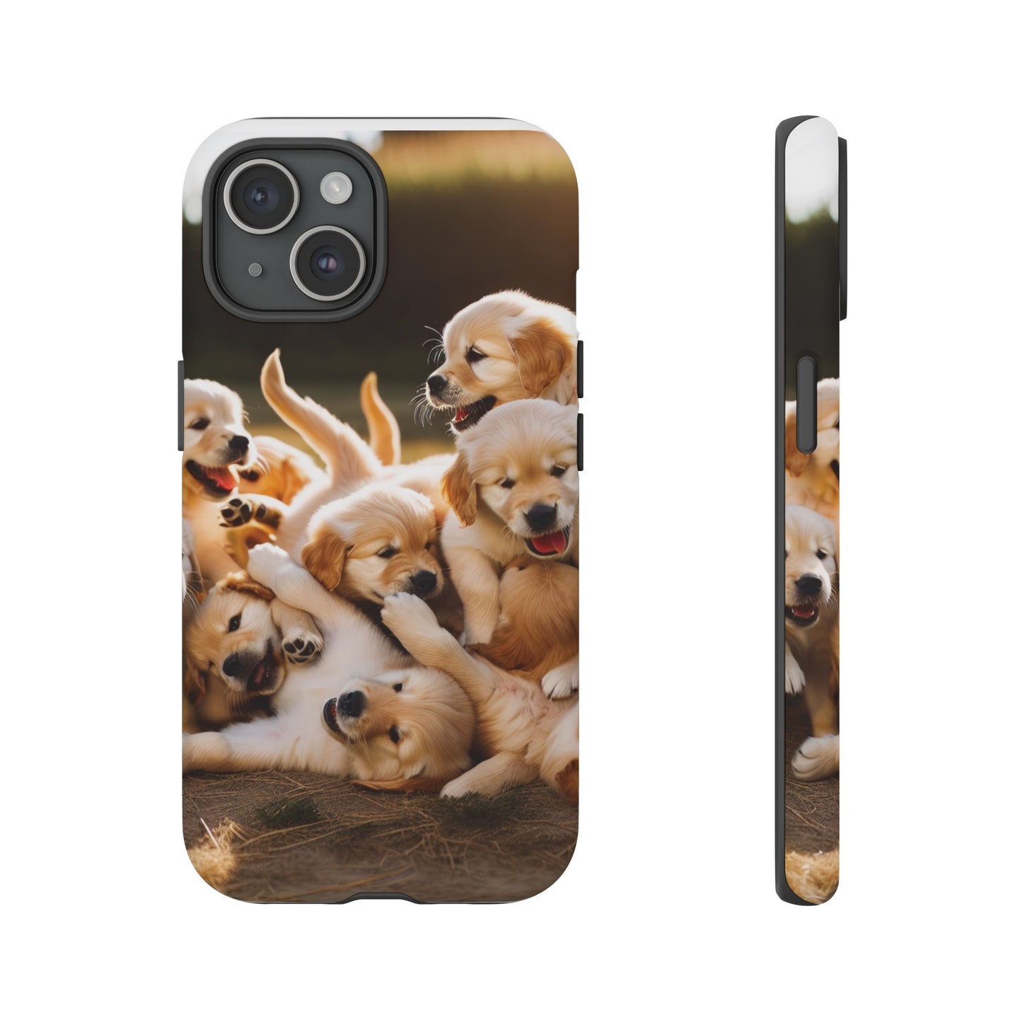 Tough Cases Golden Retriever Puppies