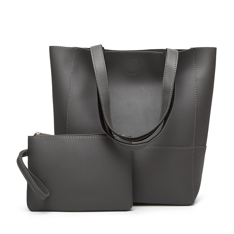 Handbag Foreign Trade New Winter Fashion Bags Shoulder Hand Color Large Picture Package