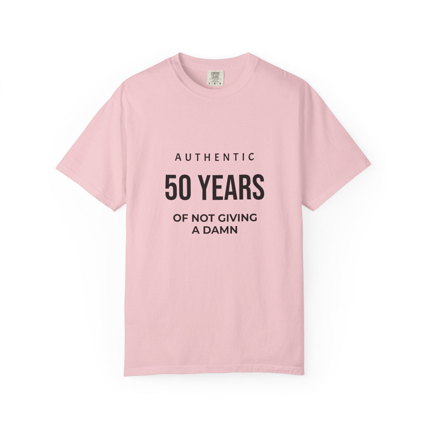 50 Years of Not Giving a Damn T-Shirt — Funny 50th Birthday Tee