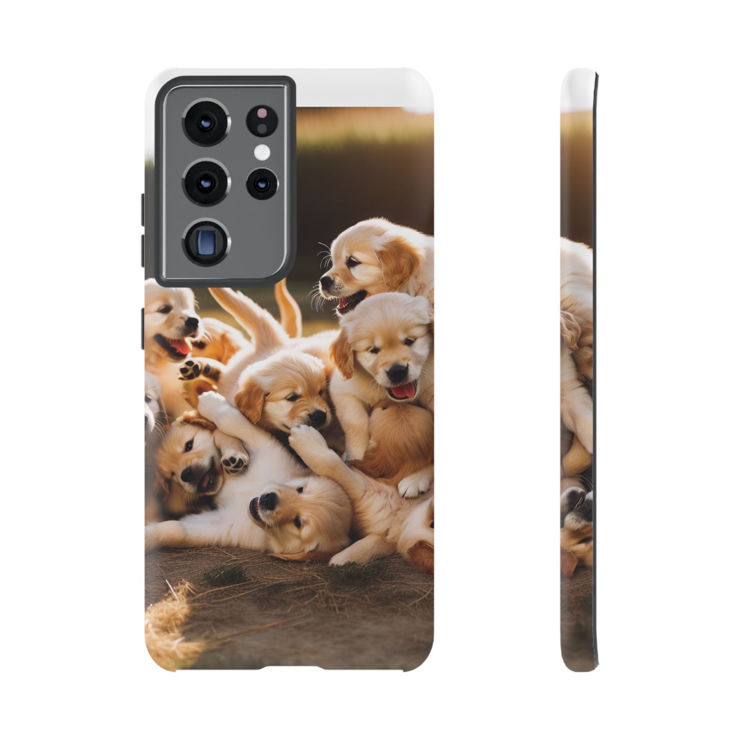 Tough Cases Golden Retriever Puppies