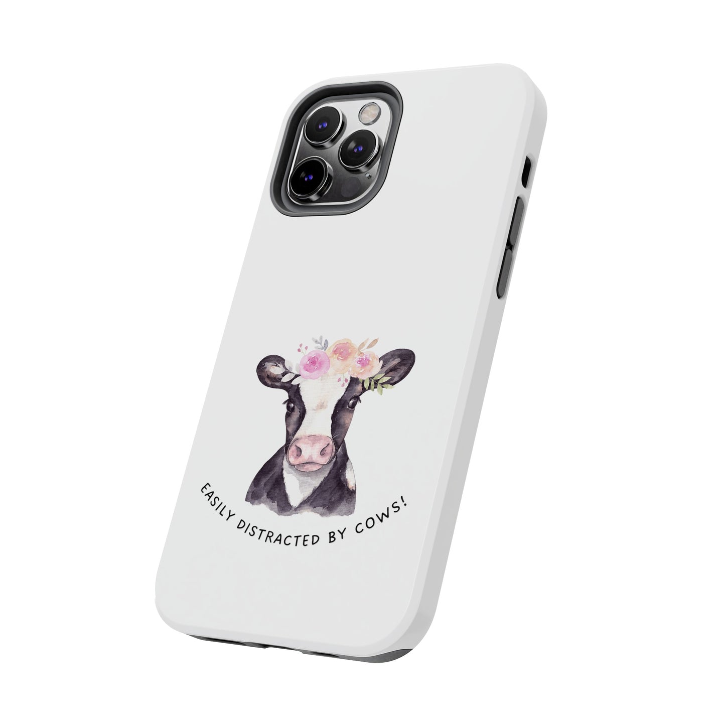 Easily distracted by Cows Tough Phone Cases