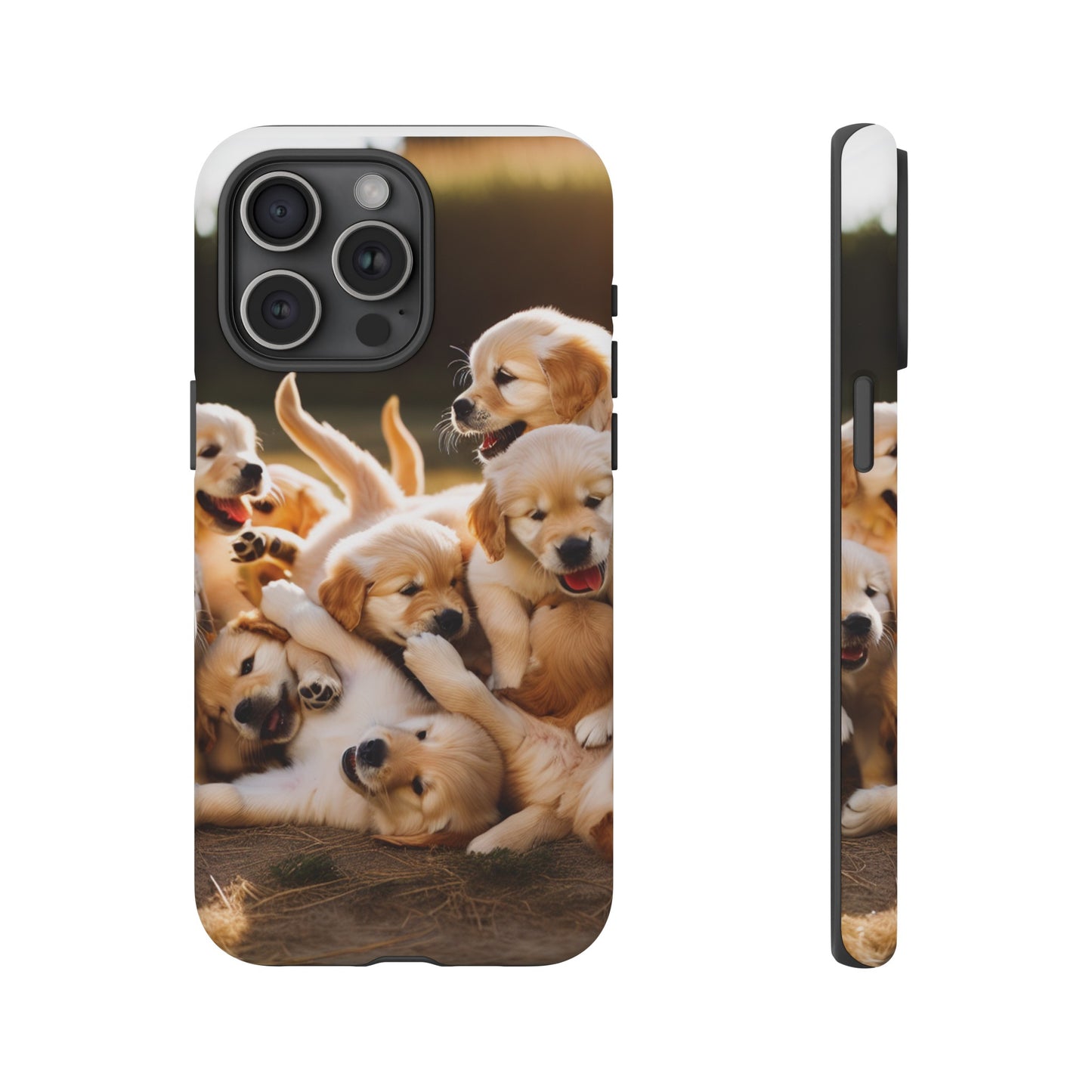 Tough Cases Golden Retriever Puppies