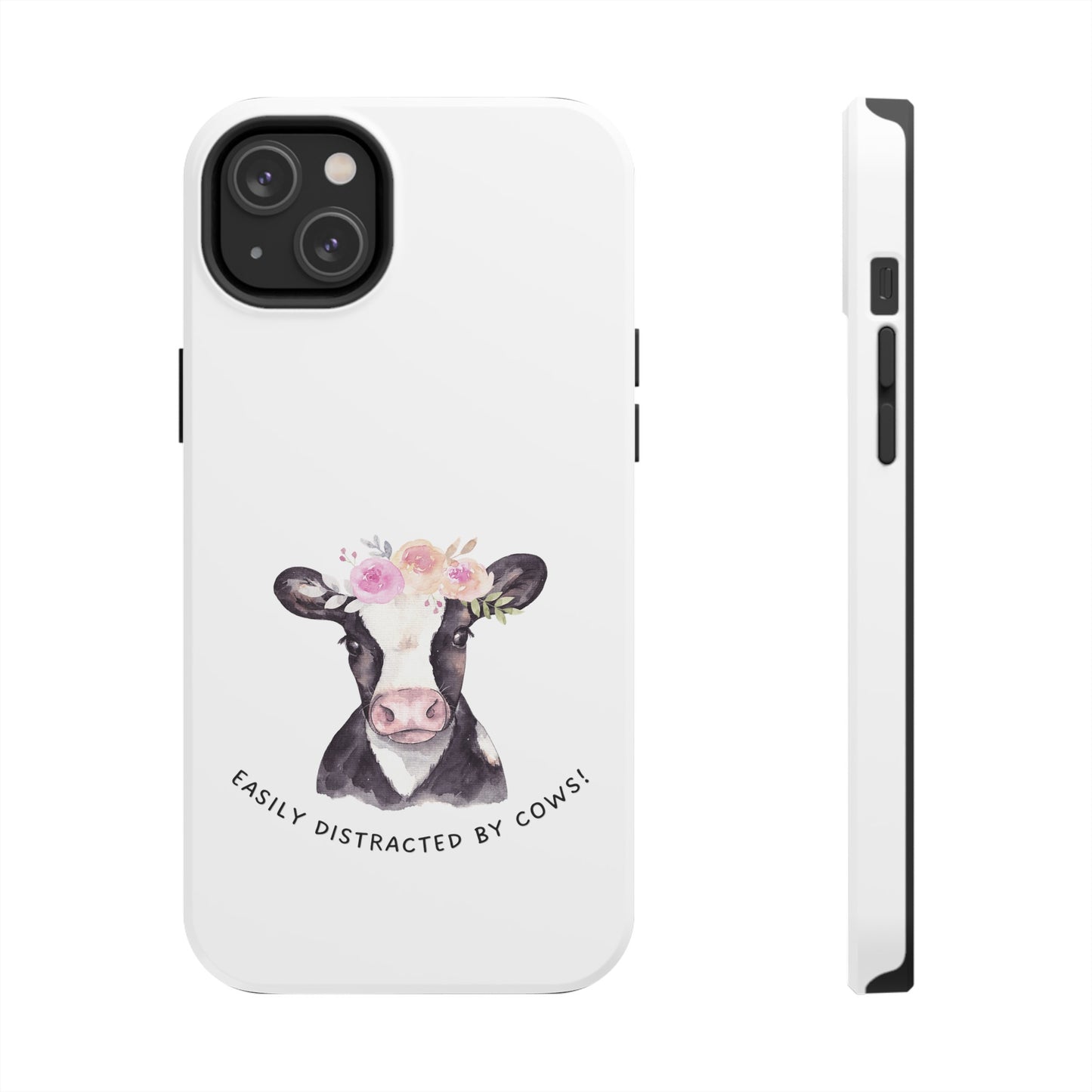 Easily distracted by Cows Tough Phone Cases