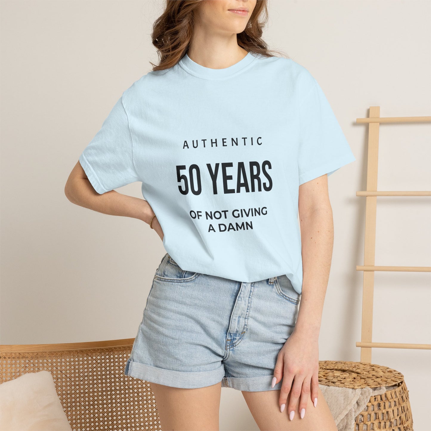 50 Years of Not Giving a Damn T-Shirt — Funny 50th Birthday Tee