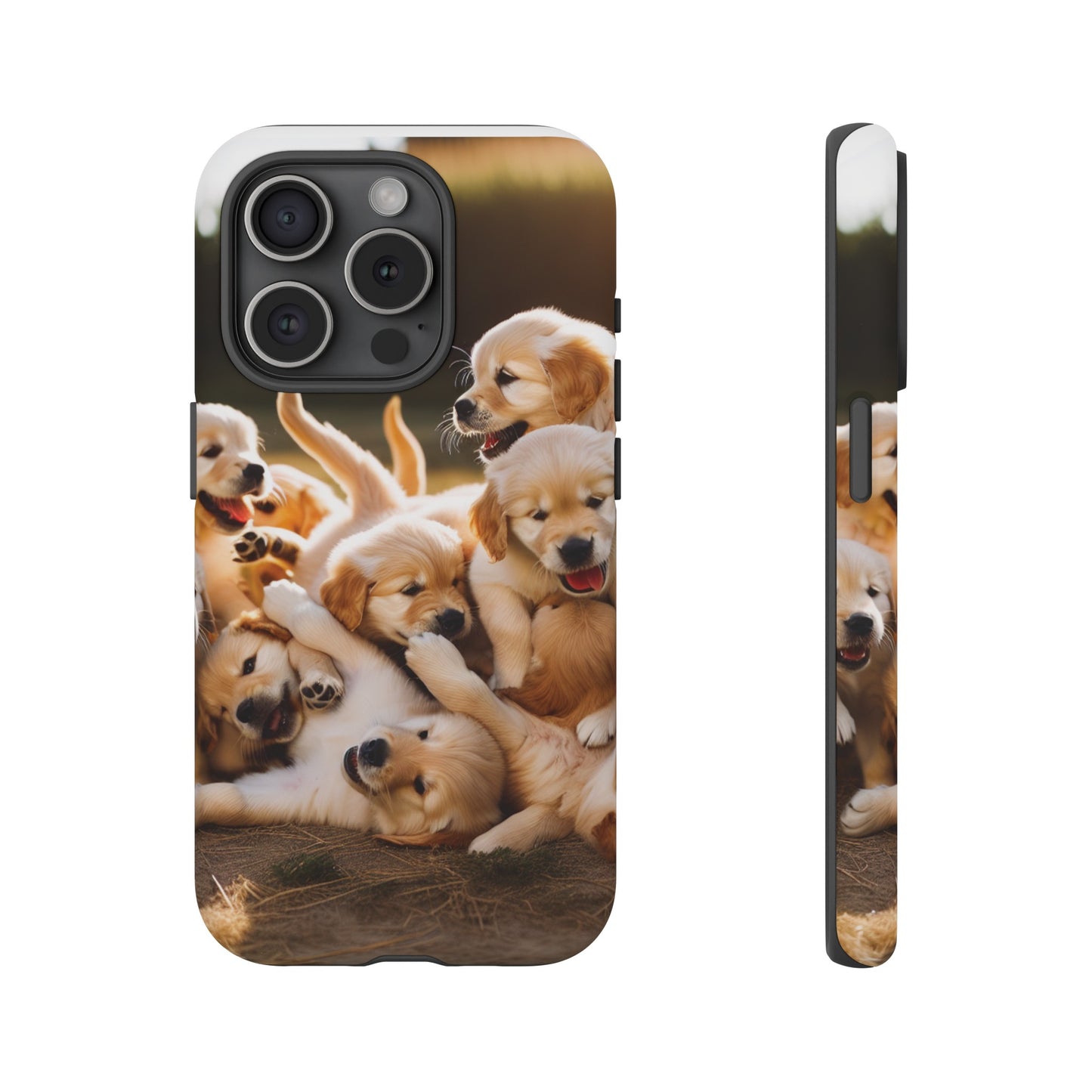 Tough Cases Golden Retriever Puppies