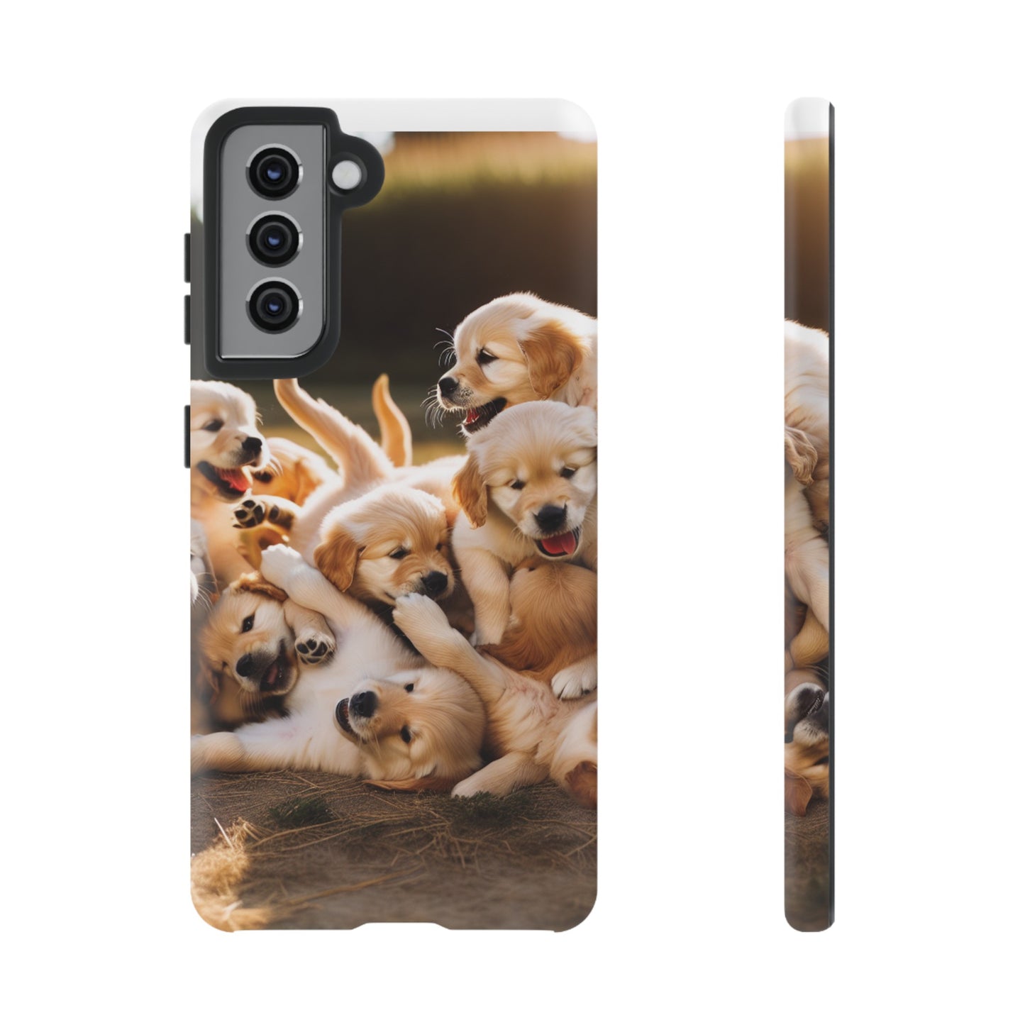 Tough Cases Golden Retriever Puppies
