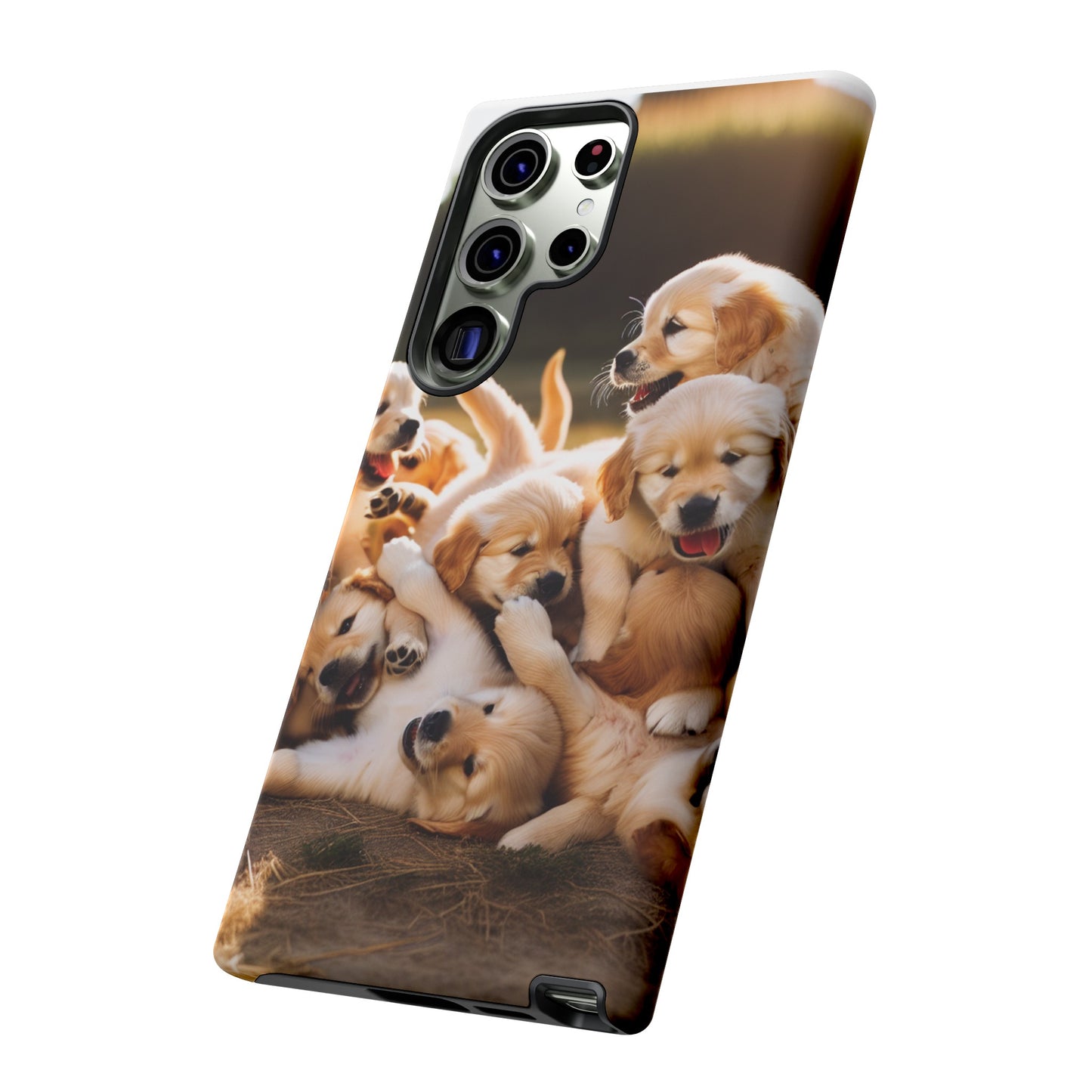 Tough Cases Golden Retriever Puppies