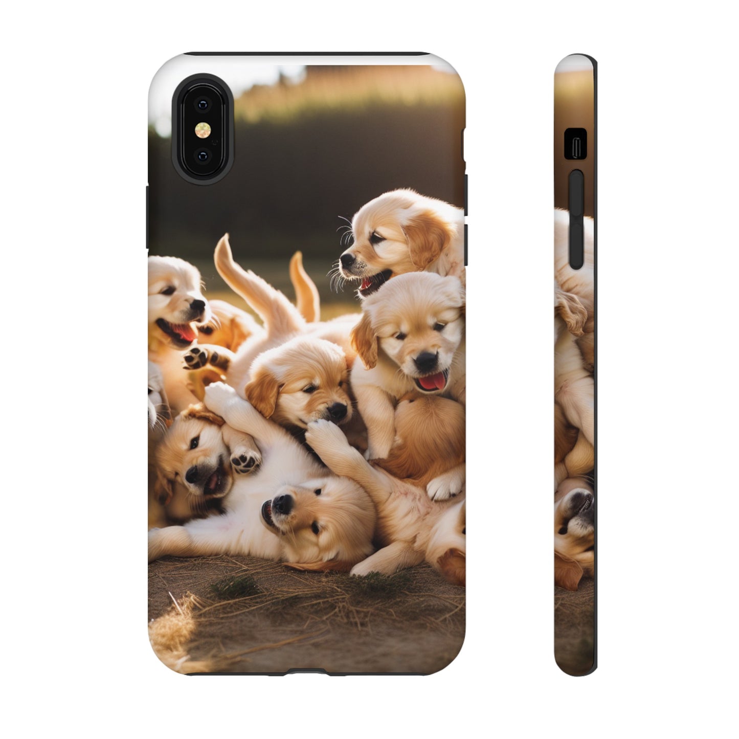 Tough Cases Golden Retriever Puppies