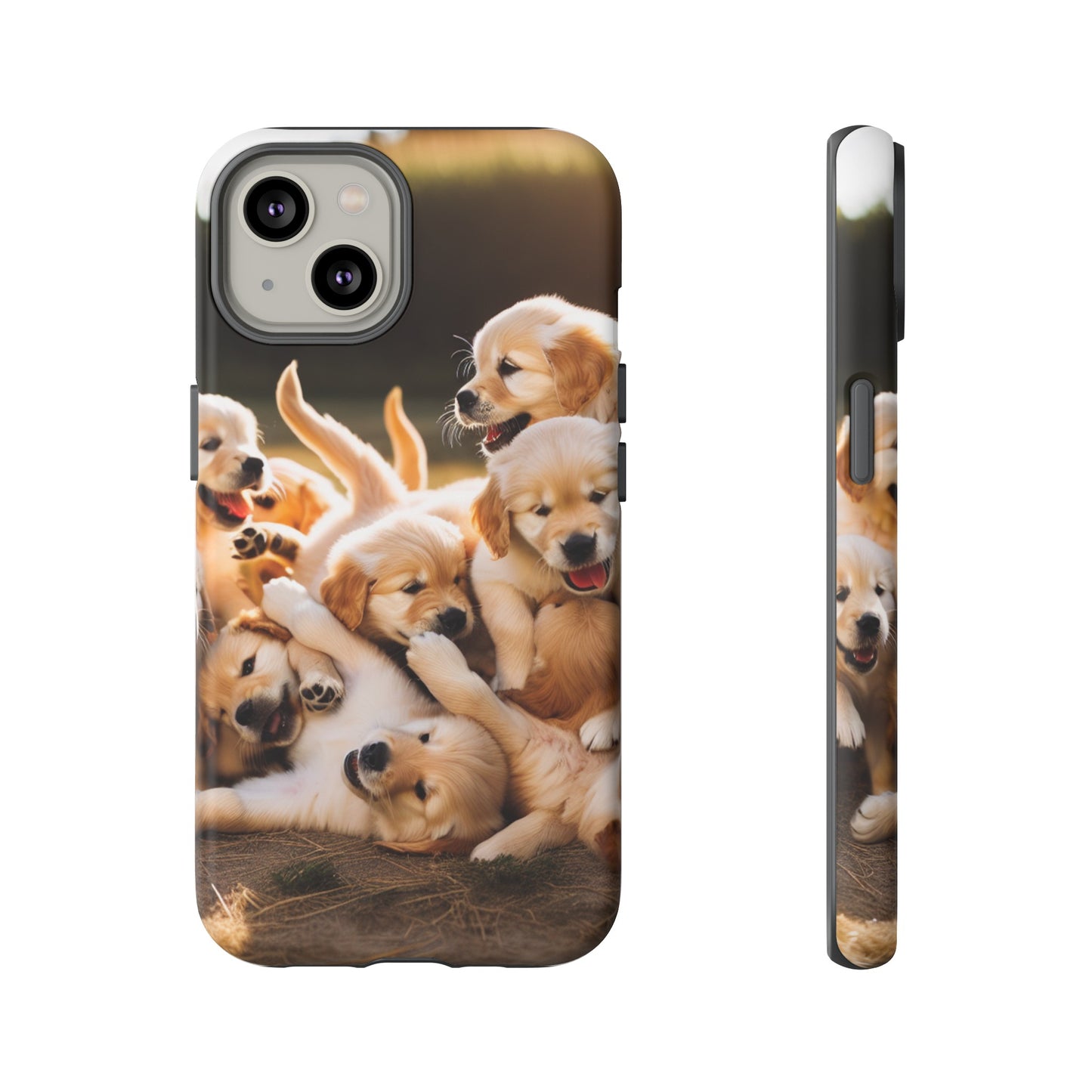 Tough Cases Golden Retriever Puppies