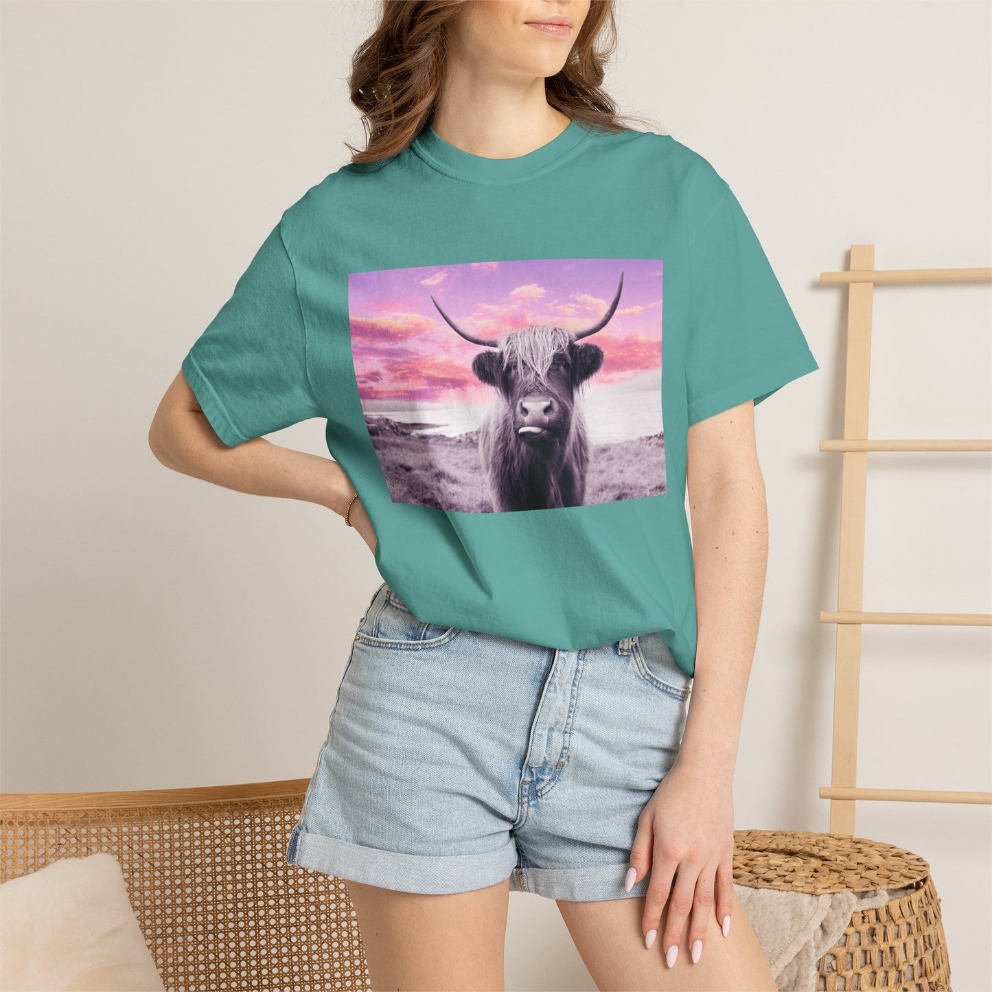 Highland Cow Tee