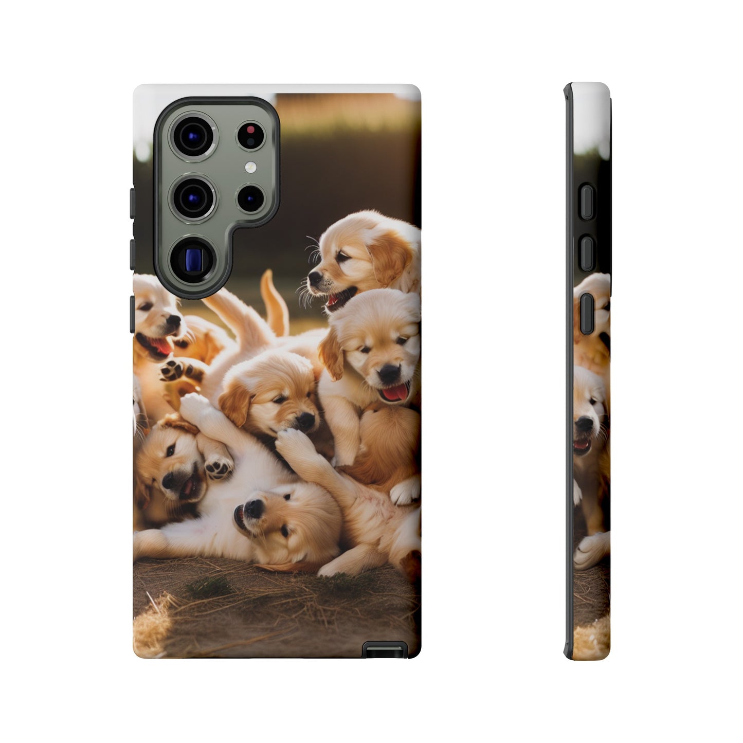 Tough Cases Golden Retriever Puppies