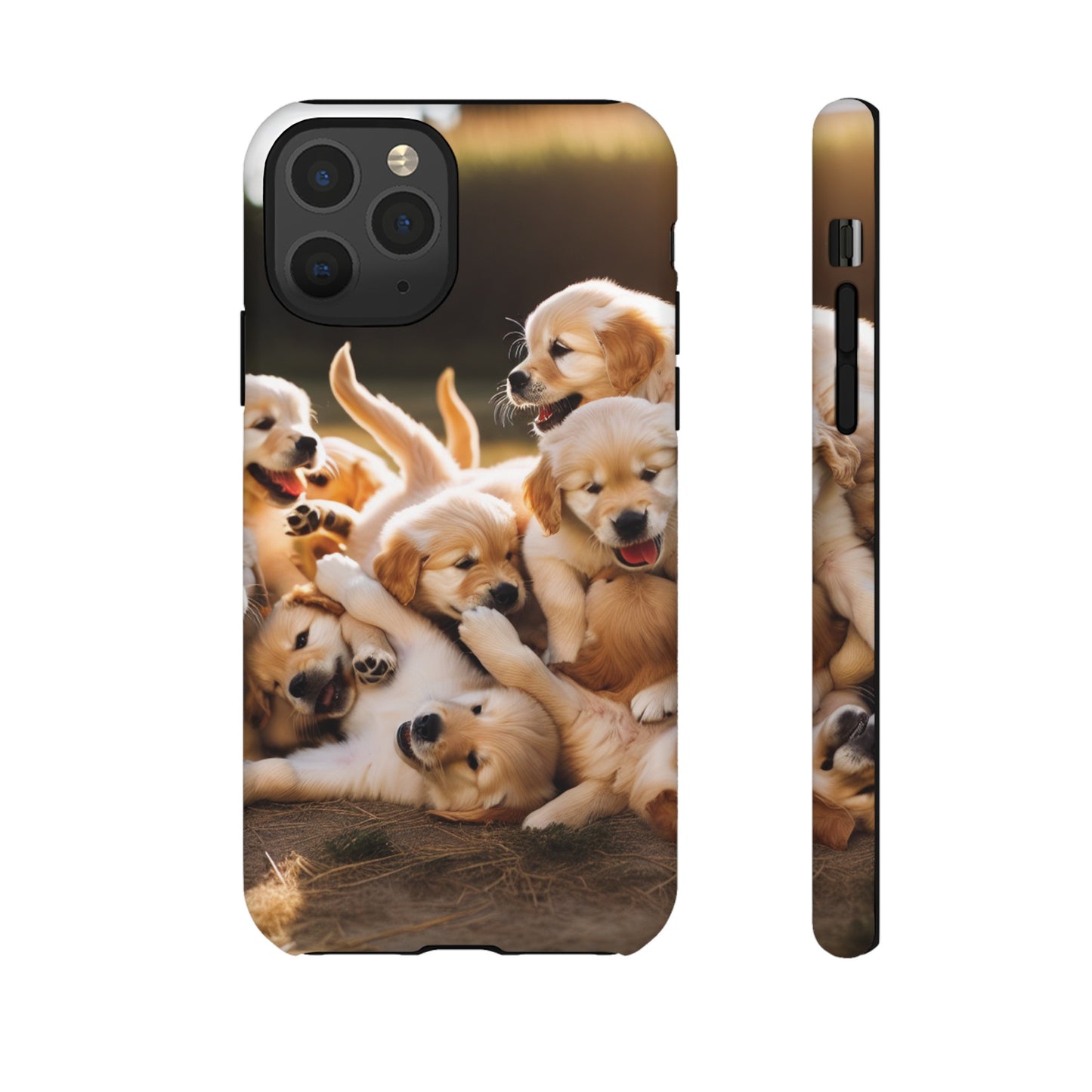 Tough Cases Golden Retriever Puppies