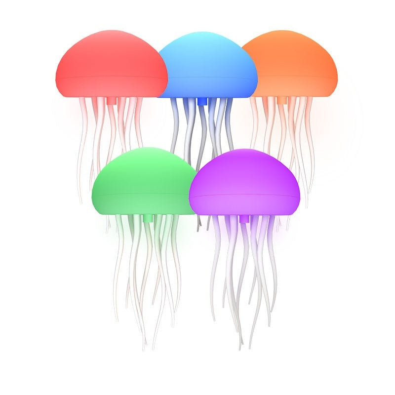 Light Jellyfish Mood Lamp LED Night Portable Decorations For Bedside Desk