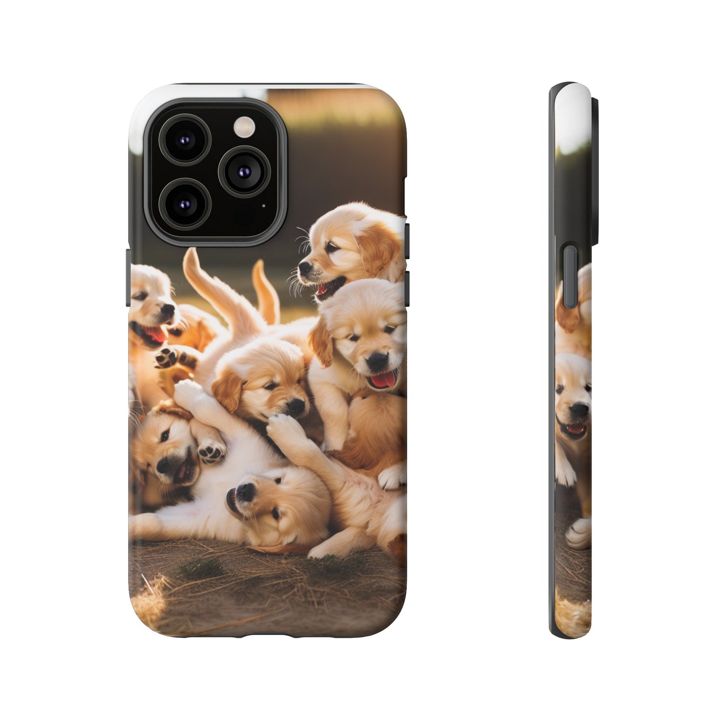 Tough Cases Golden Retriever Puppies