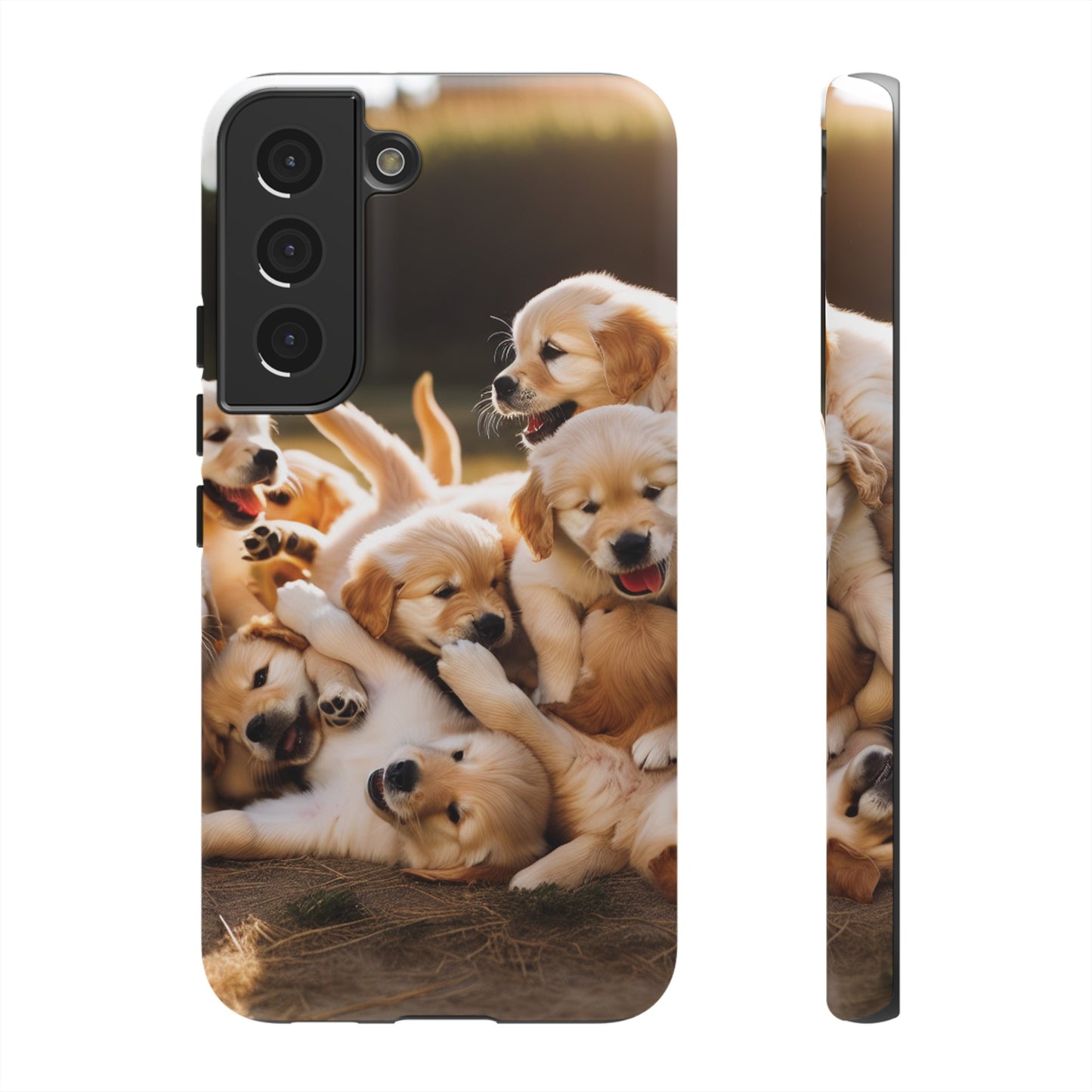 Tough Cases Golden Retriever Puppies