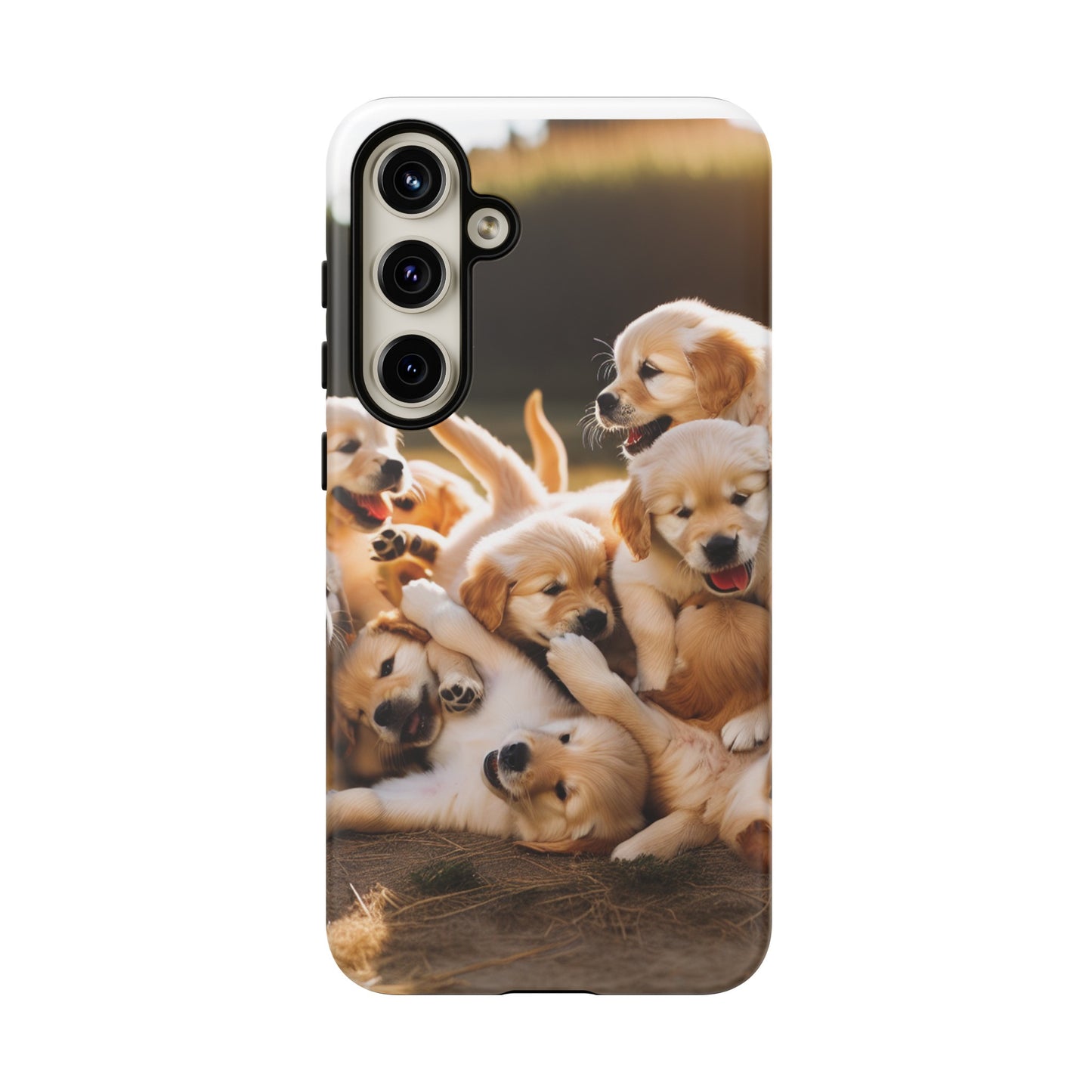 Tough Cases Golden Retriever Puppies