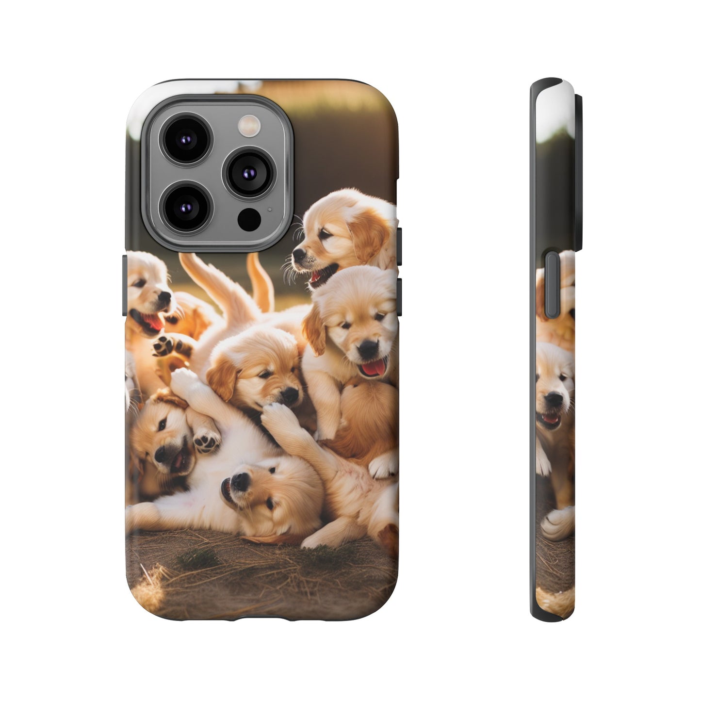 Tough Cases Golden Retriever Puppies