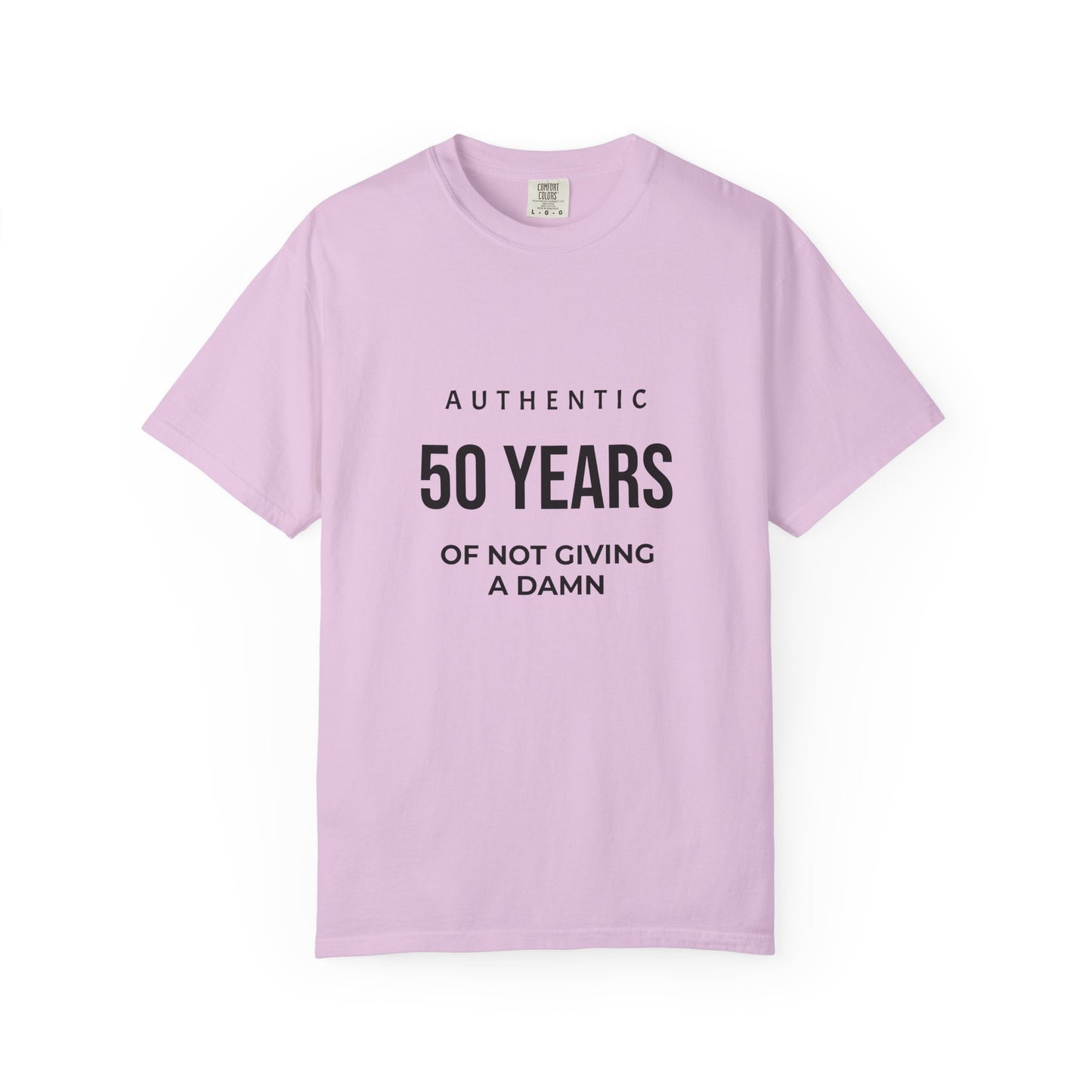 50 Years of Not Giving a Damn T-Shirt — Funny 50th Birthday Tee